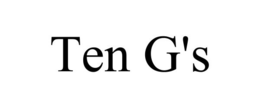 TEN G'S trademark