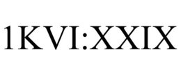 1KVI:XXIX trademark