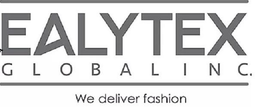 EALYTEX GLOBALINC. WE DELIVER FASHION trademark