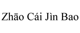 ZHAO CÁI JÌN BAO trademark