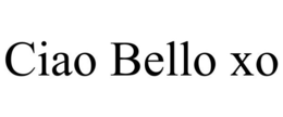 CIAO BELLO XO trademark
