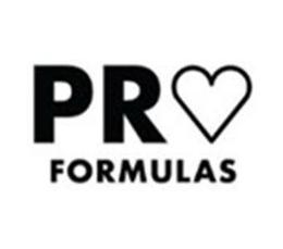 PRO FORMULAS trademark