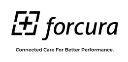 FORCURA CONNECTED CARE FOR BETTER PERFORMANCE. trademark