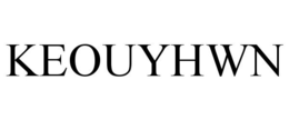 KEOUYHWN trademark