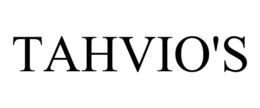 TAHVIO'S trademark
