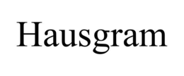 HAUSGRAM trademark