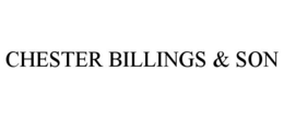 CHESTER BILLINGS & SON trademark