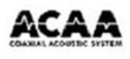 ACAA COAXIAL ACOUSTIC SYSTEM trademark