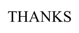 THANKS trademark
