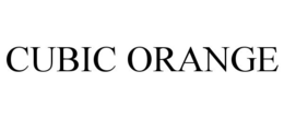 CUBIC ORANGE trademark