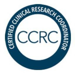 CCRC CERTIFIED CLINICAL RESEARCH COORDINATOR trademark