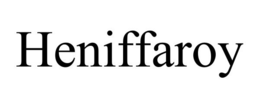HENIFFAROY trademark