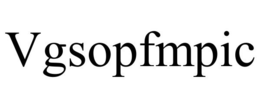 VGSOPFMPIC trademark