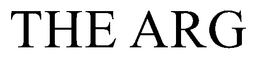 THE ARG trademark