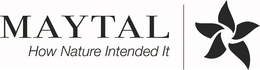 MAYTAL HOW NATURE INTENDED IT trademark