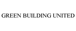 GREEN BUILDING UNITED trademark
