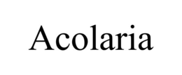 ACOLARIA trademark