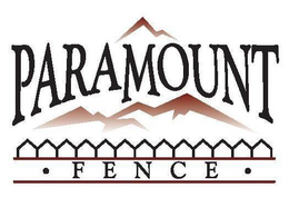 PARAMOUNT FENCE trademark