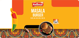 NATIONAL MASALA BURGER SEASONING NATIONAL FOODS SINCE 1970 trademark