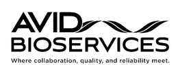 AVID BIOSERVICES WHERE COLLABORATION, QUALITY, AND RELIABILITY MEET. trademark