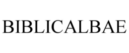 BIBLICALBAE trademark