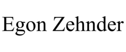 EGON ZEHNDER trademark