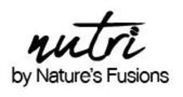NUTRI BY NATURE'S FUSIONS trademark