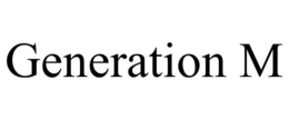 GENERATION M trademark