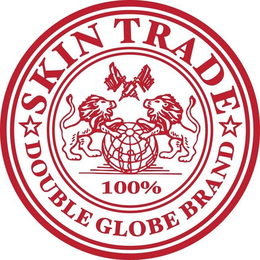 SKIN TRADE DOUBLE GLOBE BRAND 100% trademark