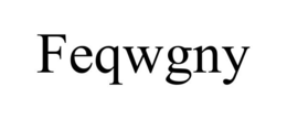 FEQWGNY trademark