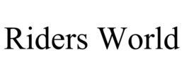 RIDERS WORLD trademark