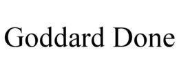 GODDARD DONE trademark