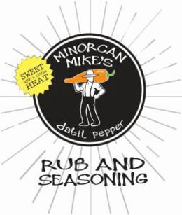 MINORCAN MIKE'S DATIL PEPPER RUB AND SEASONING SWEET WITH A LITTLE HEAT trademark