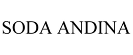 SODA ANDINA trademark