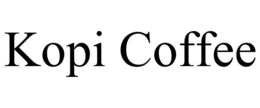 KOPI COFFEE trademark