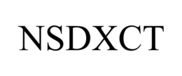 NSDXCT trademark