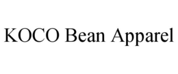 KOCO BEAN APPAREL trademark
