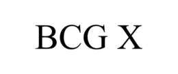 BCG X trademark