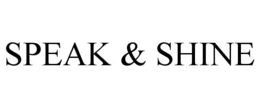 SPEAK & SHINE trademark