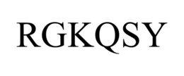 RGKQSY trademark
