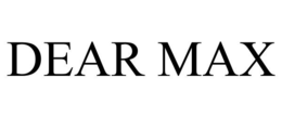 DEAR MAX trademark