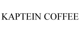KAPTEIN COFFEE trademark