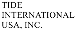 TIDE INTERNATIONAL USA, INC. trademark