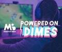POWERED ON DIMES trademark