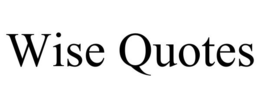 WISE QUOTES trademark