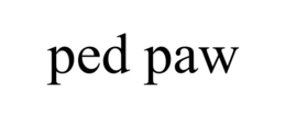 PED PAW trademark