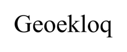 GEOEKLOQ trademark