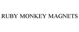 RUBY MONKEY MAGNETS trademark