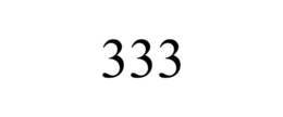 333 trademark