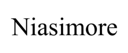 NIASIMORE trademark